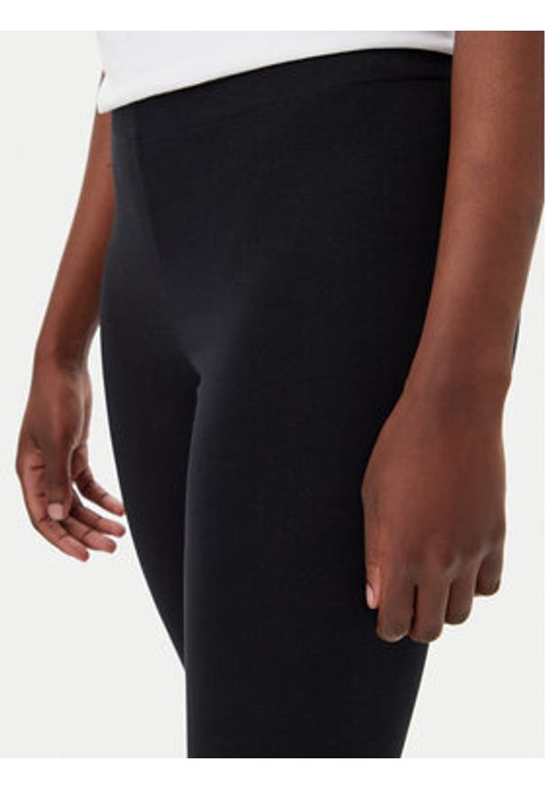 JJXX Komplet 2 par legginsów Gigi 12284226 Czarny Slim Fit. Kolor: czarny. Materiał: bawełna