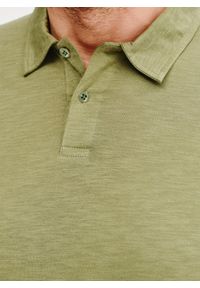 Pako Lorente - PAKO LORENTE – Zielone bawełniane polo. Typ kołnierza: polo. Kolor: zielony, niebieski. Materiał: bawełna #4