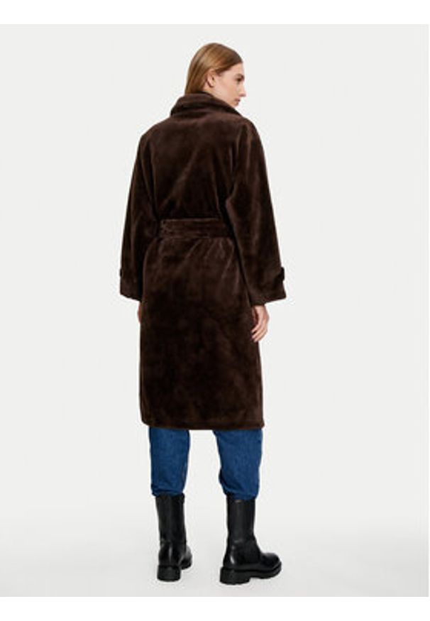 Dixie Płaszcz przejściowy K330K003A Brązowy Regular Fit. Kolor: brązowy. Materiał: syntetyk