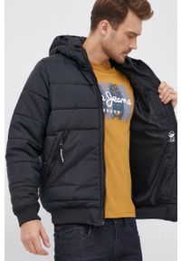 Pepe Jeans - Kurtka Graham. Okazja: na co dzień. Typ kołnierza: kaptur. Kolor: czarny. Styl: casual #3