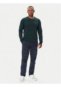 Aeronautica Militare Sweter 252MA1611UL00506 Zielony Regular Fit. Kolor: zielony. Materiał: bawełna #2