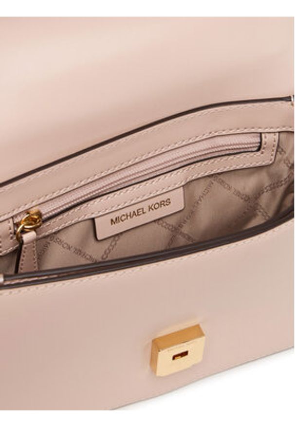 MICHAEL Michael Kors Torebka Delancey 30T4GD8S6L Różowy. Kolor: różowy. Materiał: skórzane