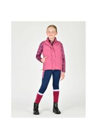 DUBLIN - Kamizelka jeździecka dla dzieci Dublin Patrice Everyday. Kolor: różowy. Materiał: puch. Styl: młodzieżowy #1
