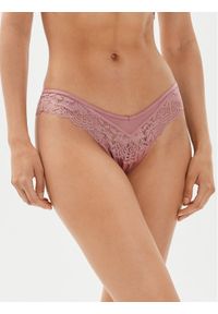 Hunkemöller Figi brazylijskie Lainey 205444 Różowy. Kolor: różowy. Materiał: syntetyk