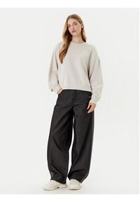 Adidas - adidas Bluza 20th Century Fox Disney JX1275 Beżowy Oversize. Kolor: beżowy. Materiał: bawełna. Wzór: motyw z bajki #5