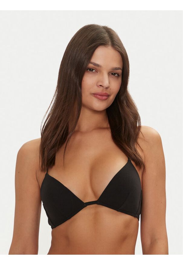 Calvin Klein Swimwear Góra od bikini KW0KW02737 Czarny. Kolor: czarny. Materiał: syntetyk