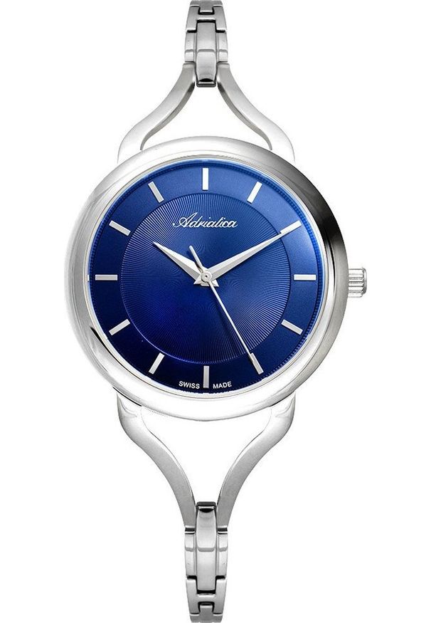 Zegarek Adriatica Zegarek damski Adriatica A3796.5115Q srebrny. Kolor: srebrny