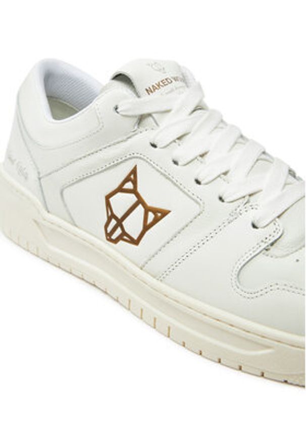 Naked Wolfe Sneakersy CM-01 Biały. Kolor: biały. Materiał: skóra