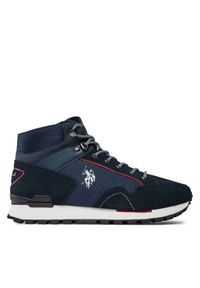 Sneakersy U.S. Polo Assn.. Kolor: niebieski