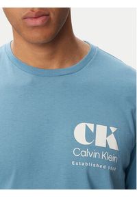 Calvin Klein Jeans T-Shirt Resort Graphic LV04RG802G Niebieski Regular Fit. Kolor: niebieski. Materiał: bawełna #2
