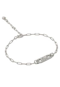 Michael Kors Bransoletka MKC1656CZ040 Srebrny. Materiał: srebrne. Kolor: srebrny #1