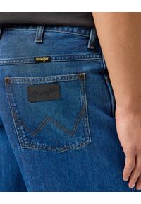 Wrangler - WRANGLER MĘSKIE SPODENKI JEANSOWE JORT SHORTS DARK STONE 112362550. Materiał: jeans #4