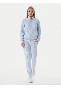 Guess Bluza V5YQ03 KB212 Błękitny Regular Fit. Kolor: niebieski. Materiał: syntetyk #4