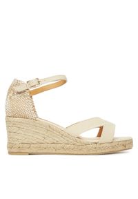 Castañer Espadryle Bruna/6/001 025533 Beżowy. Kolor: beżowy. Materiał: materiał #1