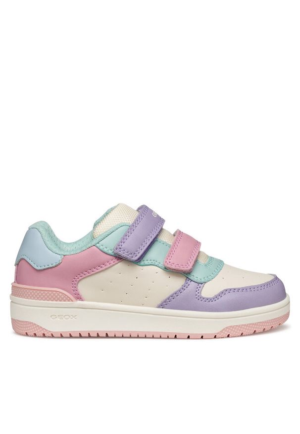 Sneakersy Geox. Kolor: różowy