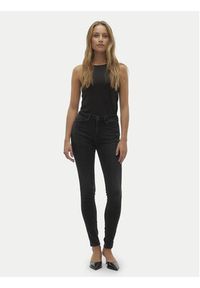 Vero Moda Jeansy Flash 10298722 Czarny Skinny Fit. Kolor: czarny #3