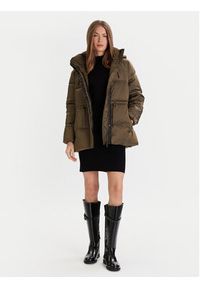 French Connection Kurtka zimowa Kendra 70ZAB Khaki Regular Fit. Kolor: brązowy. Materiał: syntetyk. Sezon: zima