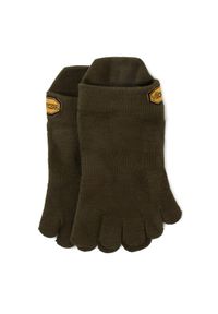 Vibram Fivefingers Skarpety Niskie Unisex Athletic No Show S18N01 Zielony. Kolor: zielony. Materiał: materiał