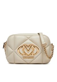 Love Moschino - LOVE MOSCHINO Torebka JC4038PP1MLC0110 Écru. Materiał: skórzane