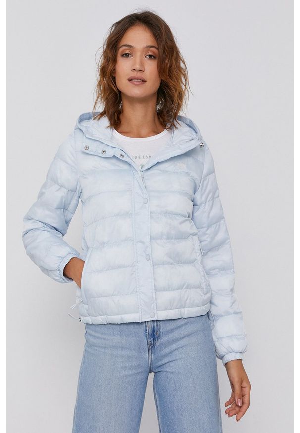 Levi's® - Levi's Kurtka A0675.0002 damska przejściowa. Okazja: na spotkanie biznesowe, na co dzień. Kolor: niebieski. Materiał: puch. Styl: casual, biznesowy