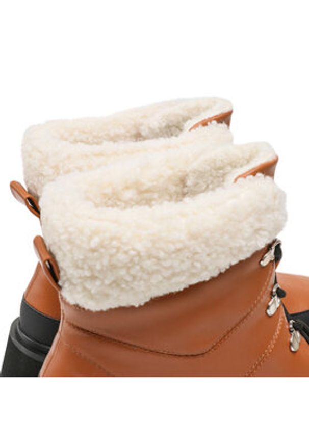 Jenny Fairy Trzewiki 120AL3299-1 Brązowy. Kolor: brązowy. Materiał: skóra