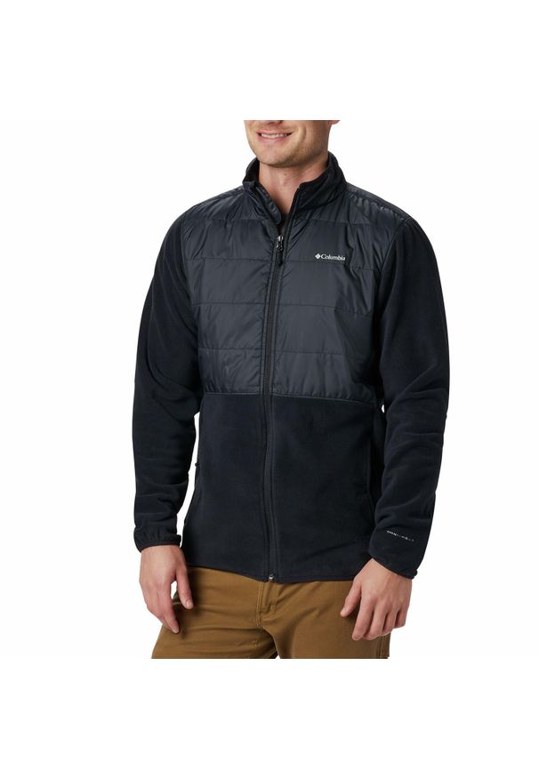 columbia - Bluza Trekkingowa Rozpinana Męska Columbia Basin Butte Fleece Full Zip. Kolor: czarny