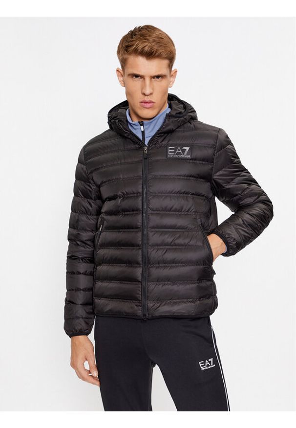 EA7 Emporio Armani Kurtka puchowa 6RPB16 PN5ZZ 1200 Czarny Regular Fit. Kolor: czarny. Materiał: syntetyk