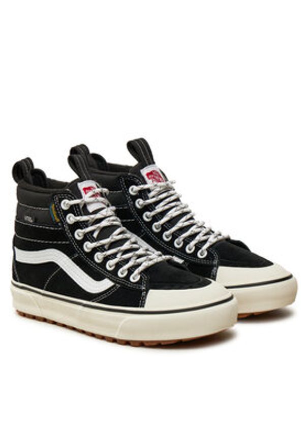 Vans Sneakersy Sk8-Hi Waterproof MTE VN000CVT6BT1 Czarny. Kolor: czarny. Materiał: zamsz, skóra. Model: Vans SK8