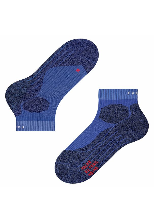 Nisko wycięte skarpetki Falke RU Trail. Kolor: szary, niebieski, wielokolorowy