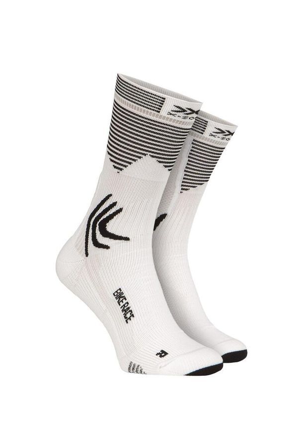 X-Socks - Skarpety rowerowe X-SOCKS BIKE RACE 4.0. Kolor: biały
