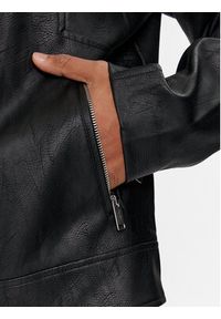 Karl Lagerfeld Jeans Kurtka skórzana 240D1501 Czarny Regular Fit. Kolor: czarny. Materiał: skóra #2