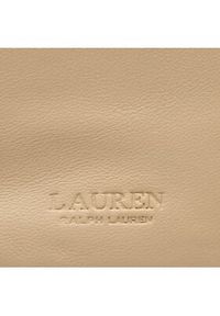 Lauren Ralph Lauren Torebka Emmy 19 431884917003 Beżowy. Kolor: beżowy. Materiał: skórzane