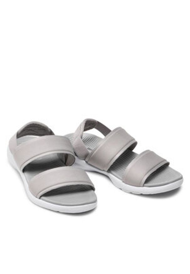 Clara Barson Sandały WSS20555-03 Szary. Kolor: szary. Materiał: materiał