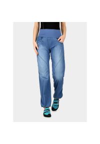 OCUN - Spodnie wspinaczkowe damskie Ocun Noya Jeans. Kolor: niebieski. Materiał: jeans