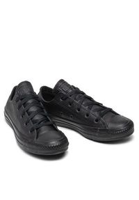 Converse Trampki Chuck Taylor All Star Mono Leather 135253C Czarny. Kolor: czarny. Materiał: skóra #6