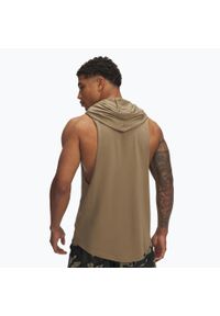 Bluza męska Under Armour Project Rock Wire SL. Kolor: brązowy