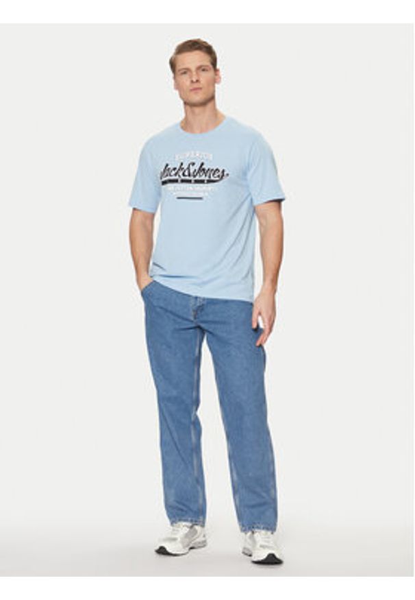 Jack & Jones - Jack&Jones Jeansy Eddie 12269506 Niebieski Loose Fit. Kolor: niebieski