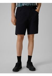 4f - 4F Spodenki kolarskie męskie - czarne XXL. Kolor: czarny. Materiał: dzianina, materiał, włókno. Sport: kolarstwo #2