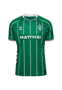 Hummel - Domowy jersey Werderu Brema 2025/26. Kolor: zielony. Materiał: jersey. Sport: piłka nożna #1
