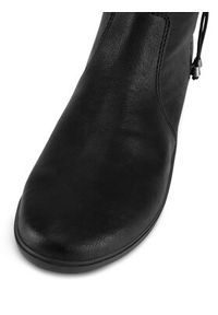 Rieker Botki Z0070-00 Czarny. Kolor: czarny. Materiał: materiał #7