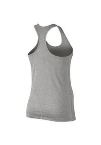 Koszulka treningowa damska Nike Dry Training Tank. Kolor: szary. Długość rękawa: bez rękawów
