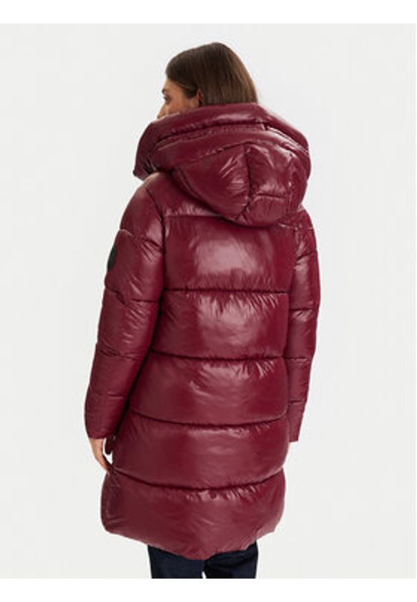 Save The Duck Kurtka zimowa D45510W LOVE21 Bordowy Regular Fit. Kolor: czerwony. Materiał: syntetyk. Sezon: zima