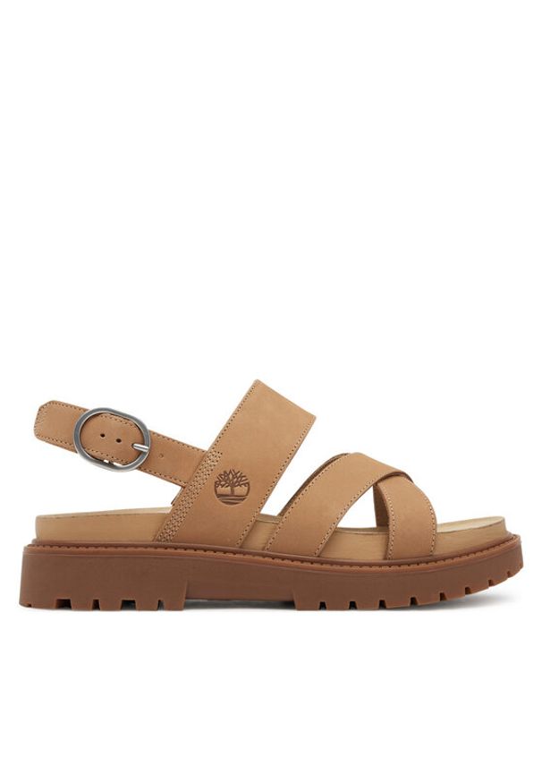 Timberland Sandały TB0A61T4EN31 Beżowy. Kolor: beżowy. Materiał: skóra