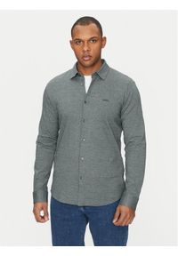 BOSS Koszula Mysoft 50519748 Szary Slim Fit. Kolor: szary. Materiał: bawełna #1