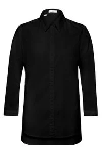 Bluzka oversize z ochroną przed promieniowaniem UV, długa bonprix czarny. Kolor: czarny. Długość: długie #1