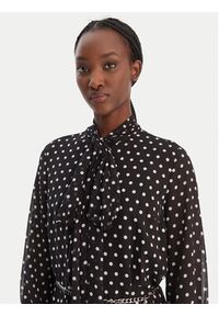 MICHAEL Michael Kors Sukienka koszulowa MR68394K9J Czarny A-Line Fit. Kolor: czarny. Materiał: syntetyk. Typ sukienki: koszulowe #2