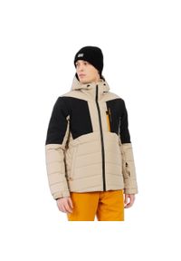 Kurtka narciarska Protest Naldo. Kolor: brązowy, beżowy, wielokolorowy. Sezon: zima. Sport: narciarstwo #2