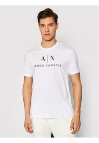 Armani Exchange T-Shirt 8NZTCJ Z8H4Z 1100 Biały Slim Fit. Kolor: biały. Materiał: bawełna #1