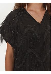 Bruuns Bazaar Sukienka koktajlowa Nellat BBW4197 Czarny Loose Fit. Kolor: czarny. Materiał: syntetyk. Styl: wizytowy #5