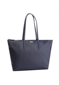 Torebka Lacoste - L Shopping Bag NF1888PO Eclipse 141. Kolor: niebieski. Materiał: skórzane #1